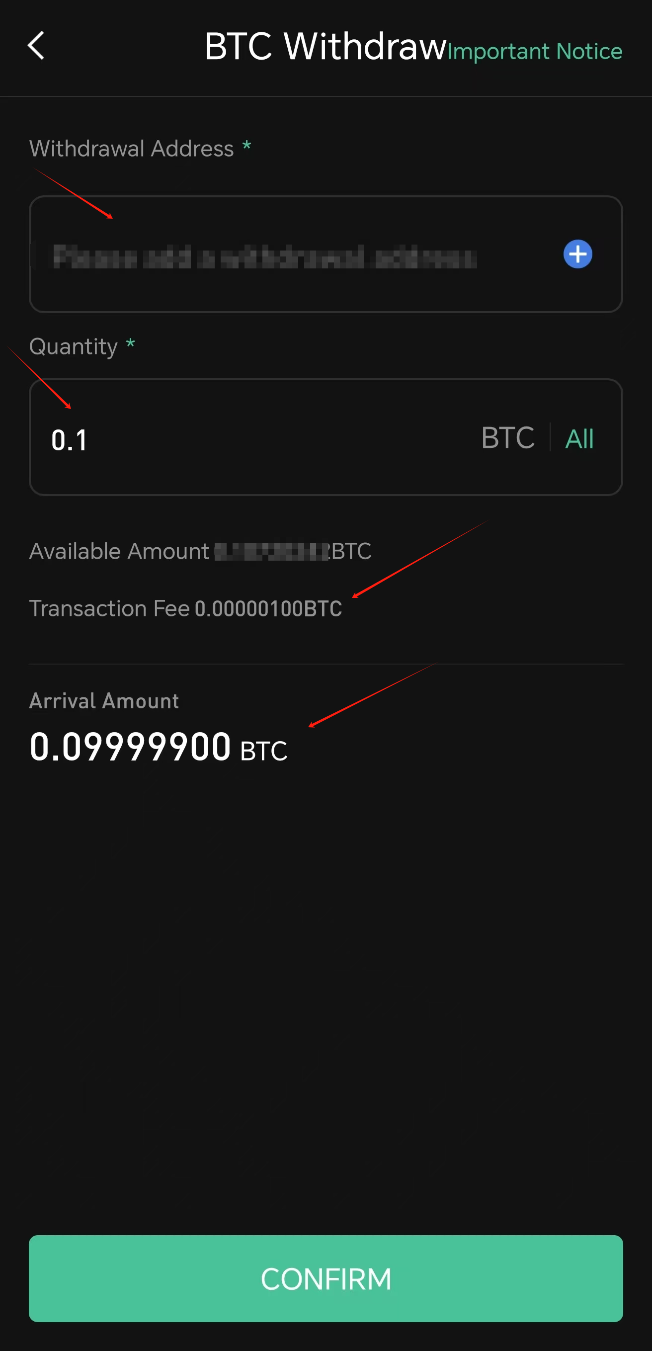 withdraw crypto app1